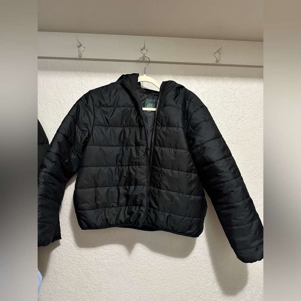 Water resistant puffer jacket